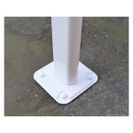 NADSTREŠEK ZA TERASO PALRAM SIERRA, BELA/TRANSPARENT 2,3X2,3M – predstavitvena slika