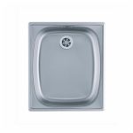 NERJAVNO POMIVALNO KORITO ALVEUS BASIC 10 FI 90, SATIN 380X440 MM