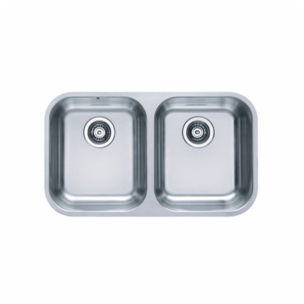 NERJAVNO POMIVALNO KORITO ALVEUS DUO 30, SATIN 752X440 MM NERJAVNO POMIVALNO KORITO ALVEUS DUO 30, SATIN 752X440 MM