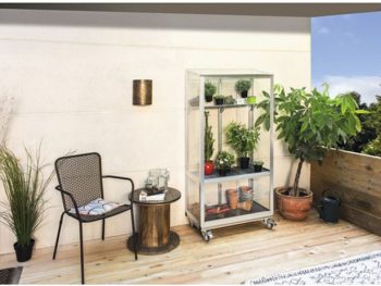VITAVIA POLIS BALCONY GREENHOUSE 350 ESG ROLL FOUNDATION, ALU