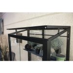 VITAVIA POLIS BALCONY GREENHOUSE 350 ESG ROLL FOUNDATION, BLACK – predstavitvena slika