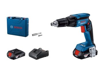 AKU. VIJAČNIK ZA SUHOMON. BOSCH PROFESSIONAL GTB 185-LI 2X 18V 2AH; KOVČEK