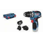 AKUMUL. UDARNI VRTALNIK BOSCH PROFESSIONAL GSR 12V-35 FC + DODATNE GLAVE