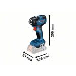 AKUMULAT. UDARNI VIJAČNIK BOSCH PROFESSIONAL GDR 18V-200 – predstavitvena slika