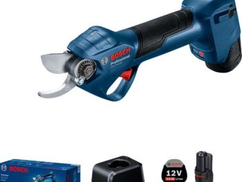 AKUMULATORSKE ŠKARJE BOSCH PROFESSIONAL PRO PRUNER 12V 3AH POLNILNIK+2 BATERIJI