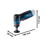 AKUMULATORSKI BRUSILNIK BOSCH PROFESSIONAL GWG 12V-50 S SOLO – predstavitvena slika