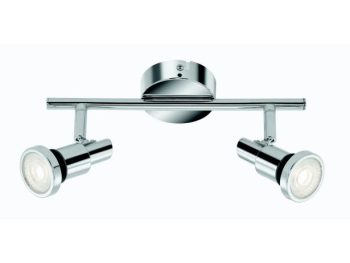 DEKORATIVNI LED REFLEKTOR SPOT CHROME 2X4W GU10 WW IP44