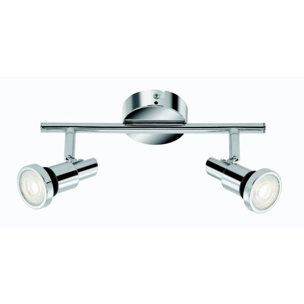DEKORATIVNI LED REFLEKTOR SPOT CHROME 2X4W GU10 WW IP44 DEKORATIVNI LED REFLEKTOR SPOT CHROME 2X4W GU10 WW IP44