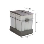 DEL ZA POMIVALNO KORITO ALVEUS ALBIO 40