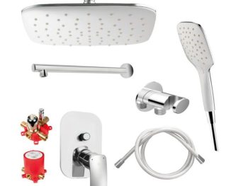 DODATNA OPREMA ZA PIPE UNITAS SET ELITE DUO PODOMETNI TUŠ SET