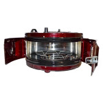 ELEKTRIČNI SAČ AKEL AF220 50CM BORDO – predstavitvena slika