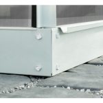 ELEMENT ZA RASTLINJAK VITAVIA JEKLENI OKVIR TEMELJ 5000 / 5900. 12.5CM. ALU – predstavitvena slika