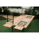 GASILSKA MIZA IN KLOPI 200 X 80 CM – predstavitvena slika