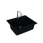 GRANITAL POMIVALNO KORITO ALVEUS ATROX 30, CARBON G91 590X500 MM – predstavitvena slika