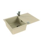 GRANITAL POMIVALNO KORITO ALVEUS CADIT 20, G22 TERRA 790X500 MM – predstavitvena slika