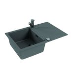 GRANITAL POMIVALNO KORITO ALVEUS CADIT 20, G81 CONCRETE 790X500 MM – predstavitvena slika
