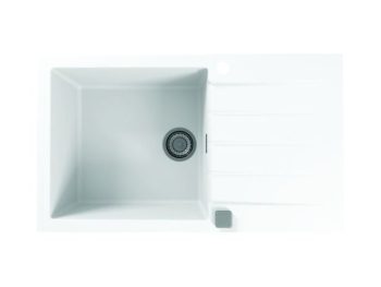 GRANITAL POMIVALNO KORITO ALVEUS CADIT 40, G11 ARCTIC 860X500 MM