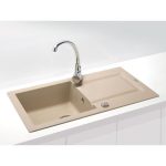 GRANITAL POMIVALNO KORITO ALVEUS FALCON 30, G55 BEIGE 780X435 MM – predstavitvena slika