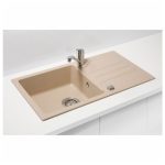 GRANITAL POMIVALNO KORITO ALVEUS GALAPAGOS 30, G55 BEIGE 770X430 MM – predstavitvena slika