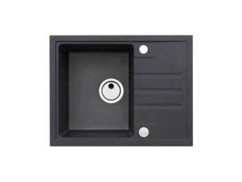 GRANITAL POMIVALNO KORITO ALVEUS INTERMEZZO 30 CARBON G91 620X480 MM