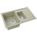 GRANITAL POMIVALNO KORITO ALVEUS INTERMEZZO 70, BEIGE-G55 780X480 MM – predstavitvena slika
