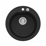 GRANITAL POMIVALNO KORITO ALVEUS NIAGARA 10, G91 CARBON FI 510 MM