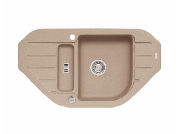 GRANITAL POMIVALNO KORITO ALVEUS NIAGARA 60, G55 BEIGE 900X500 MM