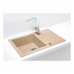 GRANITAL POMIVALNO KORITO ALVEUS ROCK 130, G55 BEIGE 780X480 MM – predstavitvena slika