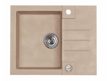 GRANITAL POMIVALNO KORITO ALVEUS ROCK 30, G55 BEIGE 595X475 MM