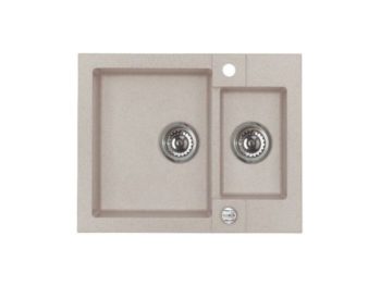 GRANITAL POMIVALNO KORITO ALVEUS ROCK 80, TERRA G22 595X475 MM