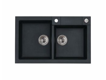GRANITAL POMIVALNO KORITO ALVEUS ROCK 90, G91 CARBON 780X480 MM