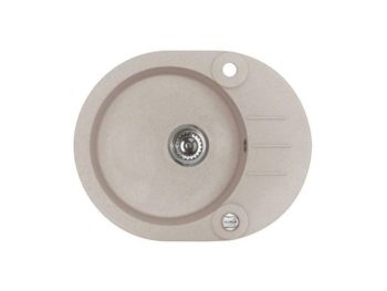 GRANITAL POMIVALNO KORITO ALVEUS ROLL 40, G22 TERRA 595X475 MM