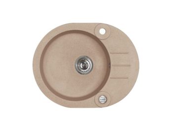 GRANITAL POMIVALNO KORITO ALVEUS ROLL 40, G55 BEIGE 595X475 MM