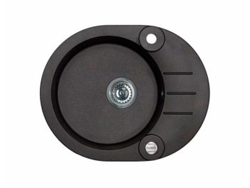GRANITAL POMIVALNO KORITO ALVEUS ROLL 40, G91 CARBON 595X475 MM