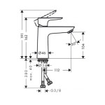 HG TALIS E 110, ZA UMIVALNIK – predstavitvena slika