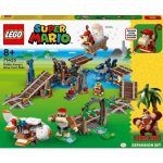 KOCKE LEGO RAZŠIRITVENI DIDY KONGOVA VOŽNJA Z RUDNIŠKIM VOZ