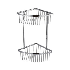 KOPALNIŠKA GALANTERIJA KOLPA SAN DVOJNA KOTNA KOŠARICA ZA TUŠ KABINO EL-10