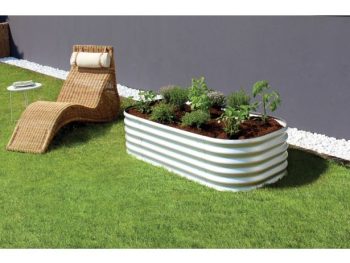 KOVINSKA VISOKA GREDA VITAVIA VITA 401 NARAVNA 0.82M 1.62M 0.40M