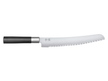 KUHINJSKI NOŽ KAI EUROPE WASABI BLACK ZA KRUH 23 CM 6723B