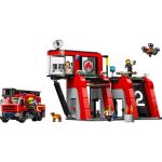 LEGO' CITY 60414 GASILSKA POSTAJA Z GASILSKIM VOZILOM – predstavitvena slika