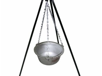 LITOŽELEZEN KOTLIČ GORENC BBQ 7 L S STOJALOM