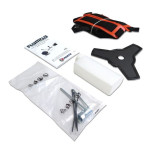 MOTORNA KOSA RAMDA 35CCM, MULTI SET Z 4 PRIKLJUČKI – predstavitvena slika