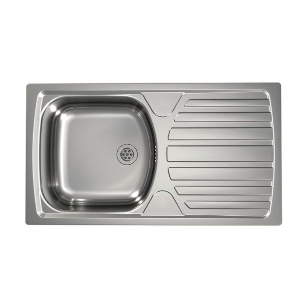 NERJAVNO POMIVALNO KORITO ALVEUS BASIC 170, SATIN 780X435 MM