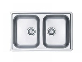 NERJAVNO POMIVALNO KORITO ALVEUS LINE 90, SATIN 790X500 MM