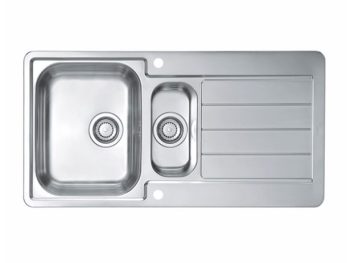 NERJAVNO POMIVALNO KORITO ALVEUS LINE MAXIM 10, SATIN 980X500 MM