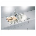 NERJAVNO POMIVALNO KORITO ALVEUS LINE MAXIM 20, SATIN 865X505 MM – predstavitvena slika