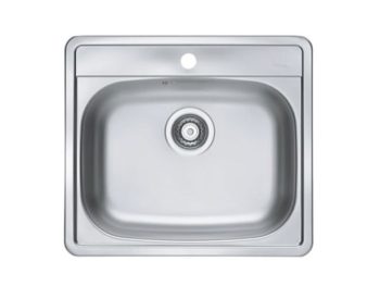NERJAVNO POMIVALNO KORITO ALVEUS MORE 10, SATIN 560X500 MM