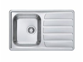 NERJAVNO POMIVALNO KORITO ALVEUS ZOOM MAXIM 20, SATIN 790X500 MM