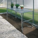 OPREMA ZA RASTLINJAK VITAVIA ALU MIZA 1 RAVEN 121X54X76CM. ALU