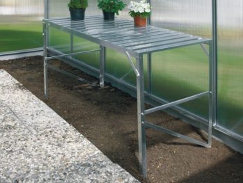 OPREMA ZA RASTLINJAK VITAVIA ALU MIZA 1 RAVEN 121X54X76CM. ALU